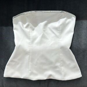 Zara - STRAPLESS JEWEL TOP